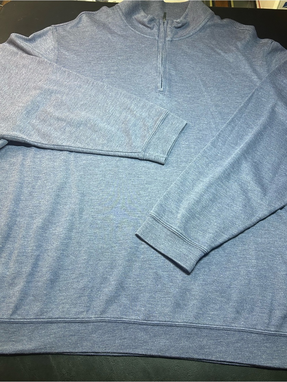 Daniel Cremieux Light Blue Half-Zip Sweater